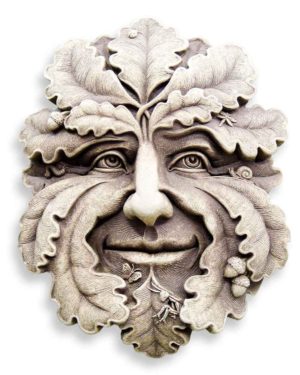 Cast Stone Face Plaque Featuring Puppies Puppies Welcome Plaque